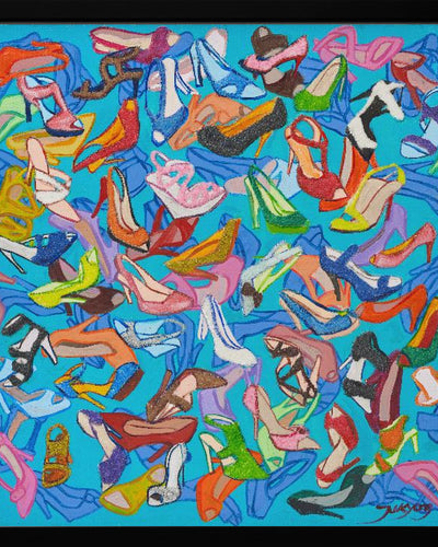 "Shoes" Framed Print Wall Art