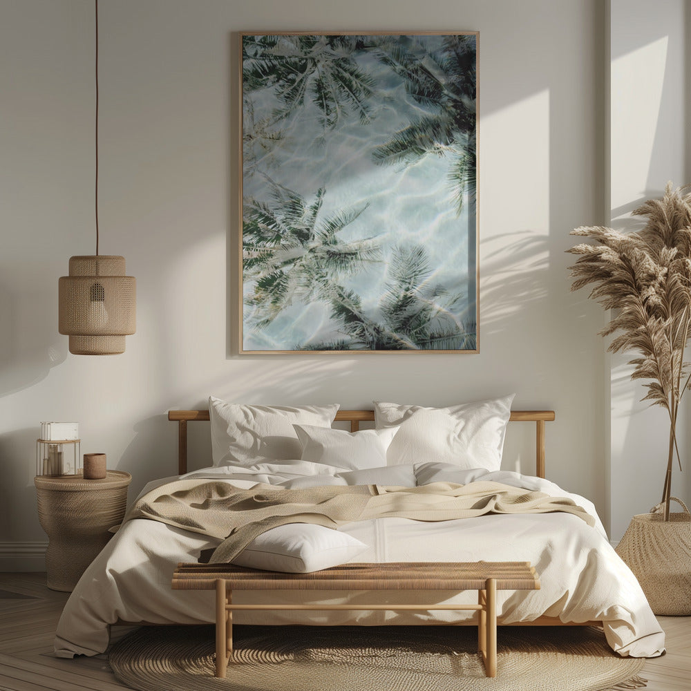 "Beach Vibes II" Framed Textured Wall Art