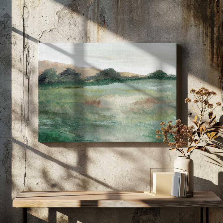 "Soft Meadow Landscape" by Nikita Jariwala — Landscape Wall Art