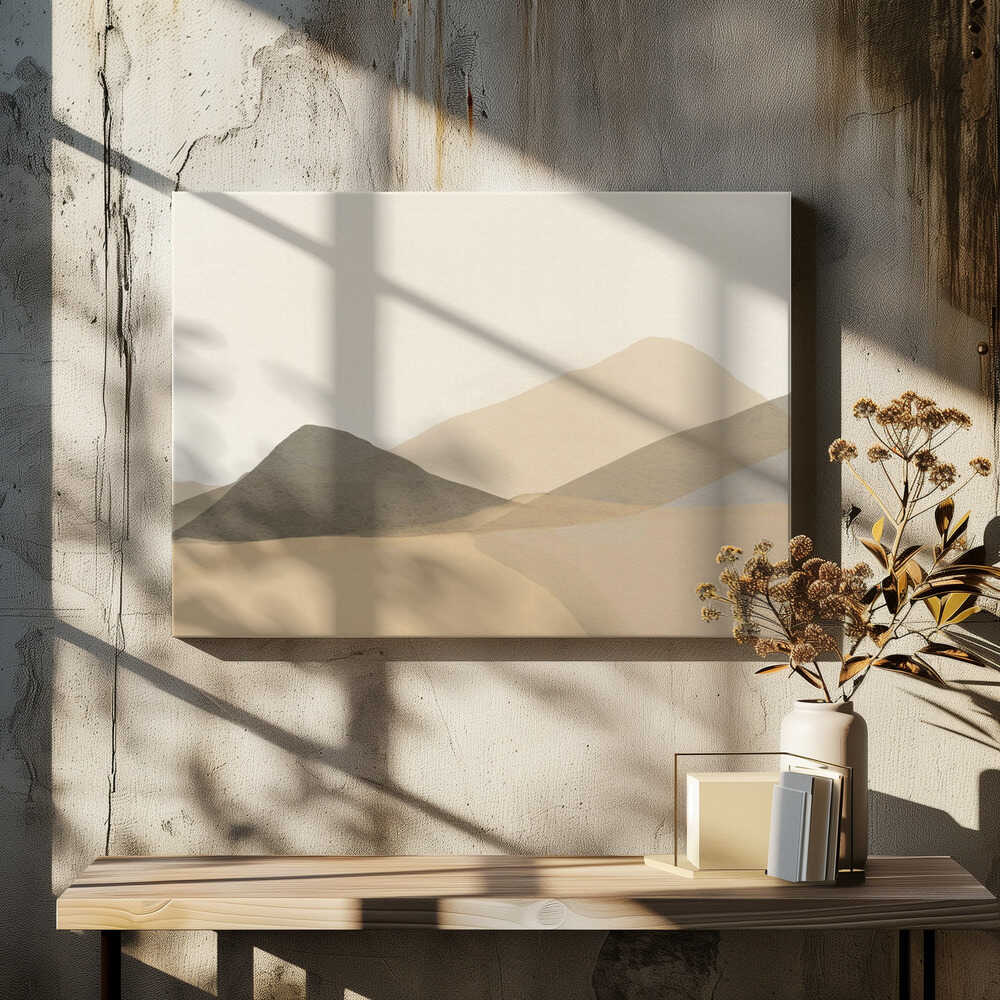 Serene Desert Layers