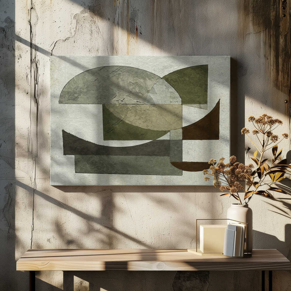 "Shaped" by Dan Hobday — Abstract Wall Art