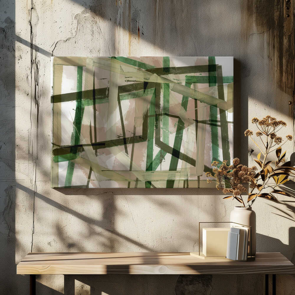 Layered Geometric Abstract