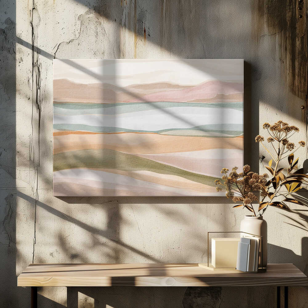 "Calm Watercolor Landscape No. 3" by Nikita Jariwala — Landscape Wall Art