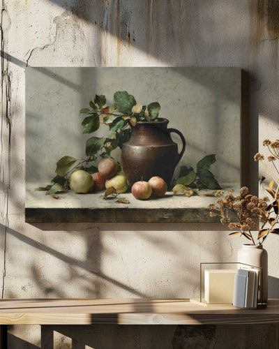 Autumn Apples And Pitcher