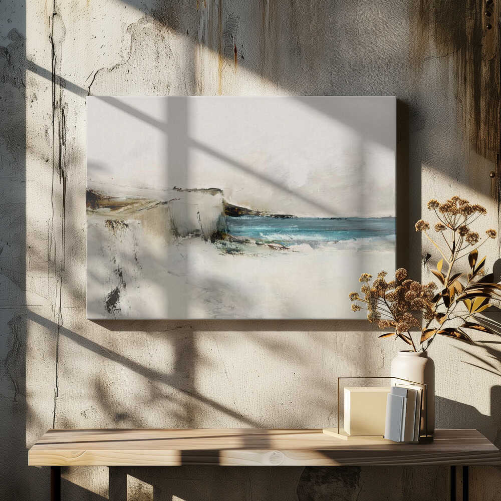"White Cliffs Ocean" by Dan Hobday — Coastal Wall Art