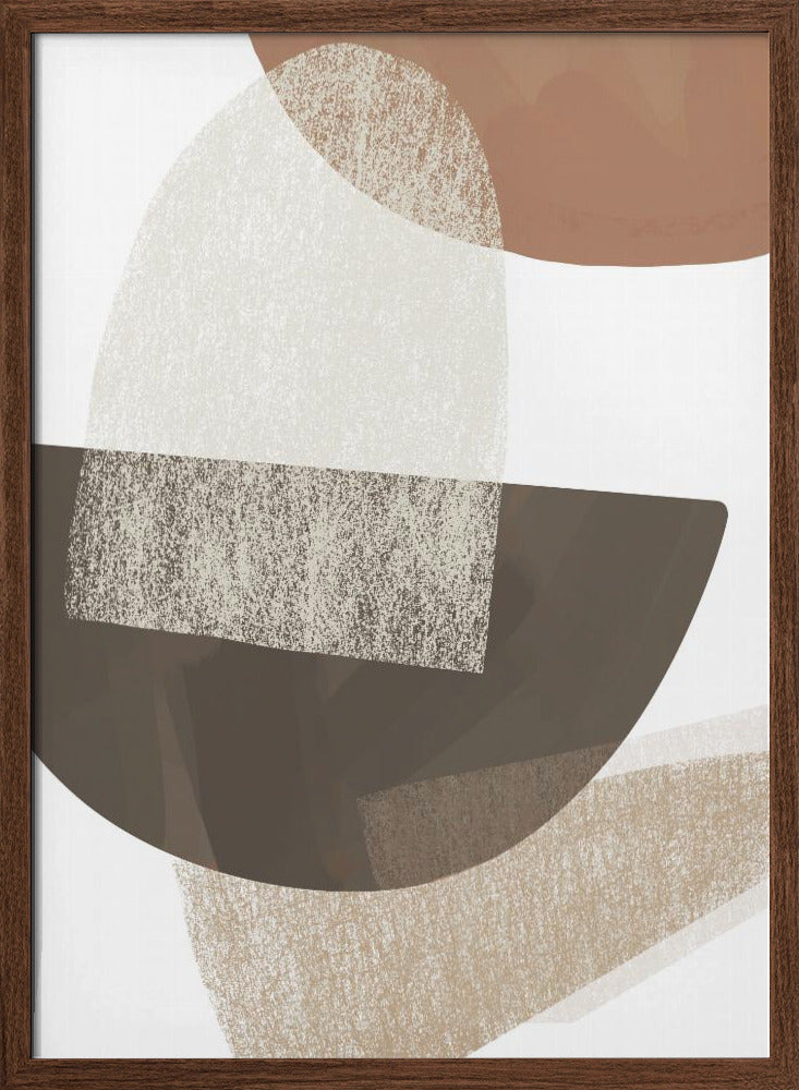 "Earth Tone Geometric" Wall Art