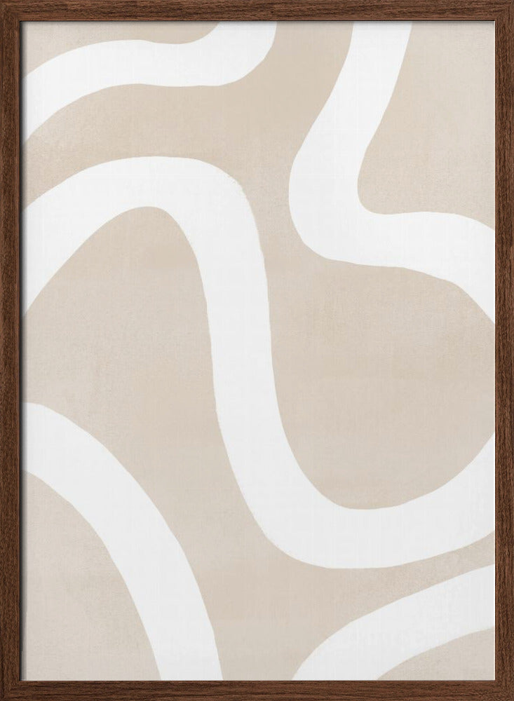 "Squiggly Abstract Art" Wall Art