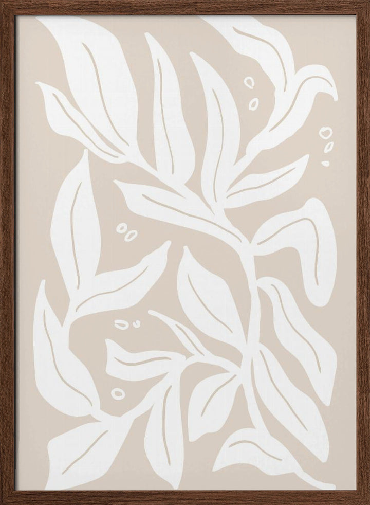 "Abstract Leaves" Wall Art