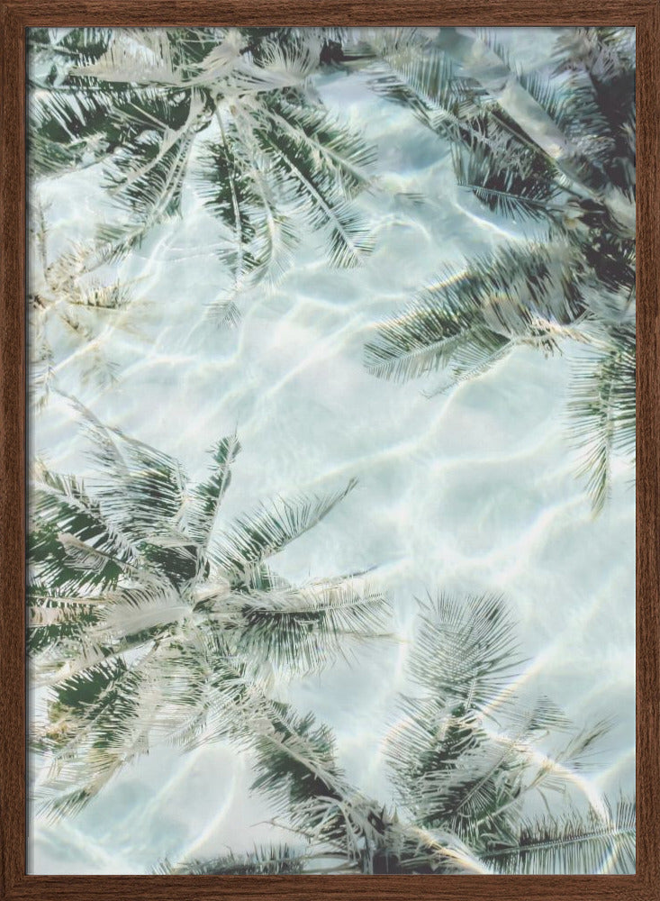 "Beach Vibes II" Framed Textured Wall Art