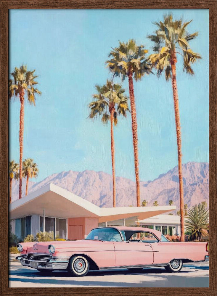 "California Vintage Car" Wall Art