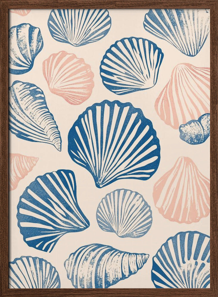 "Seashell Pattern" Wall Art