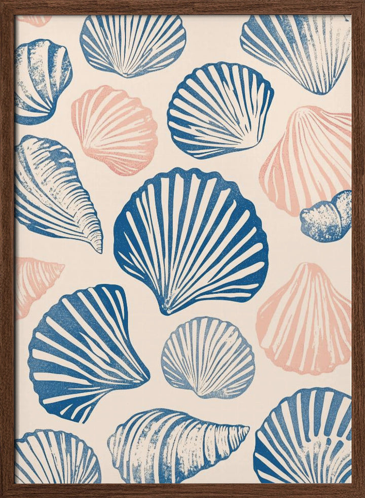"Seashell Pattern" Wall Art