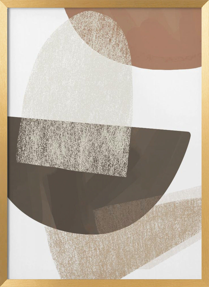 "Earth Tone Geometric" Wall Art