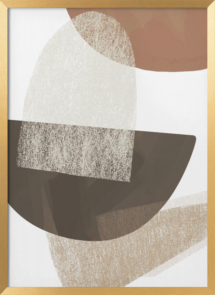 "Earth Tone Geometric" Wall Art