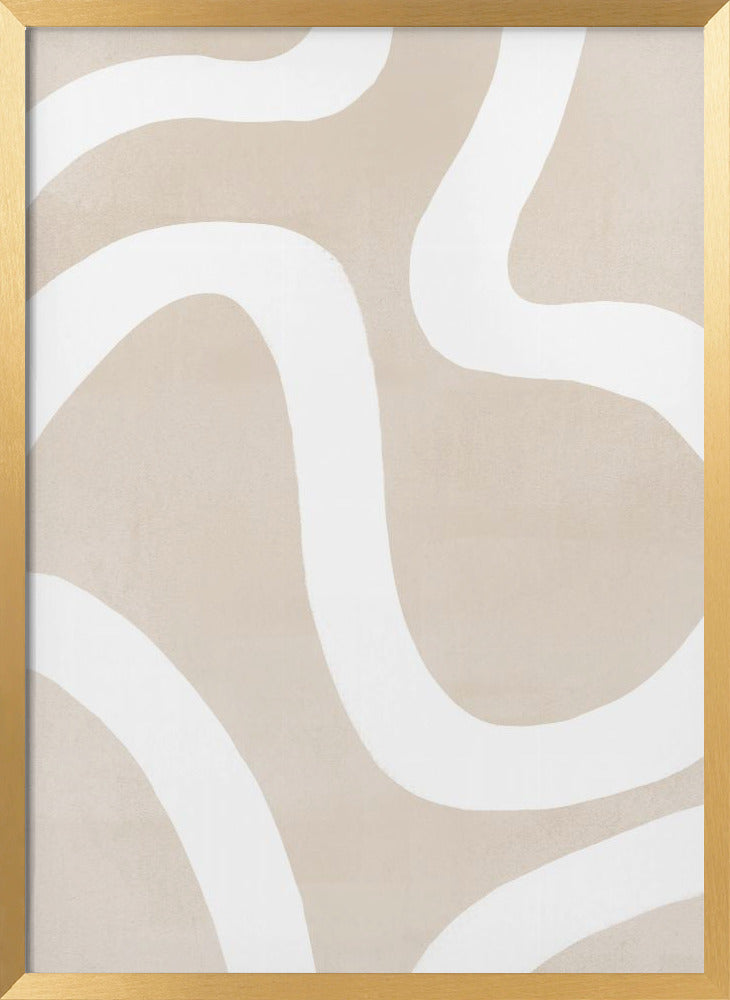 "Squiggly Abstract Art" Wall Art