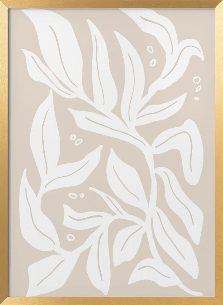"Abstract Leaves" Wall Art