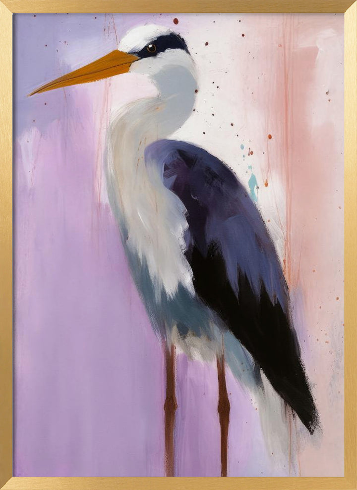 "Stork" Wall Art