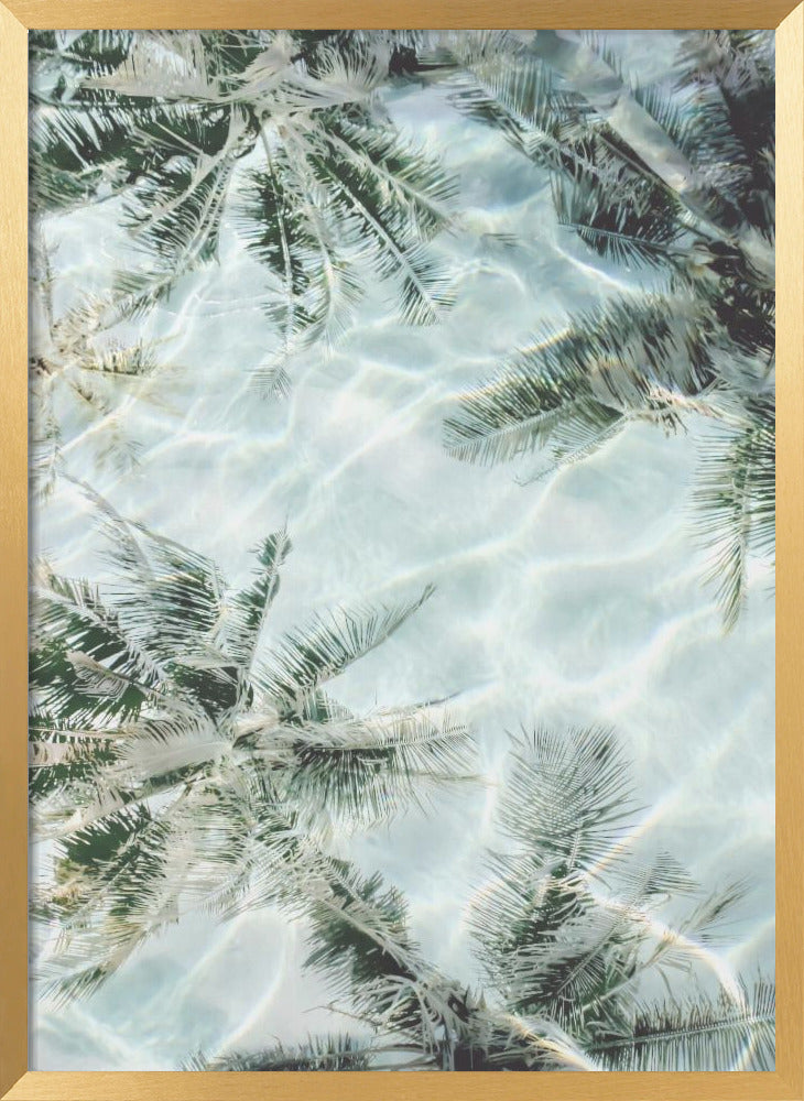 "Beach Vibes II" Framed Textured Wall Art