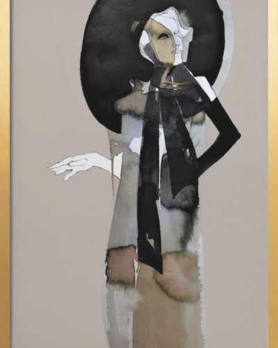 "Striking a Pose" Framed Print Wall Art