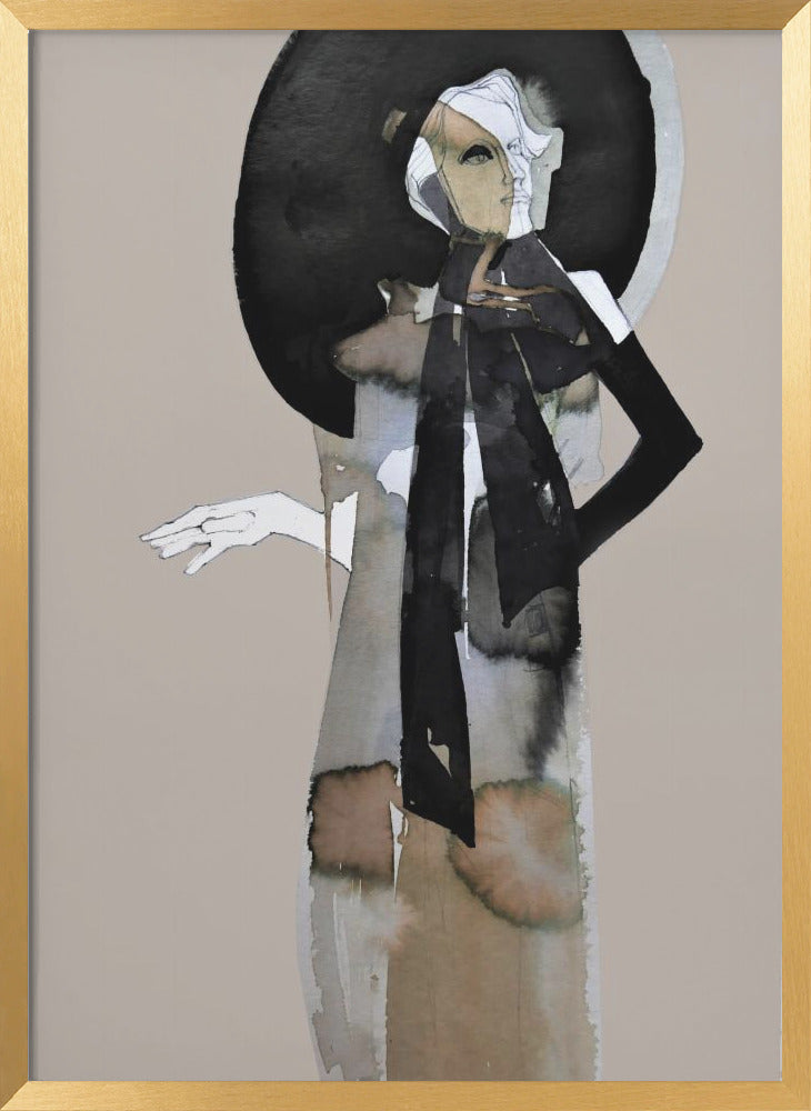 Open box Striking a Pose Framed Print Wall Art wall art