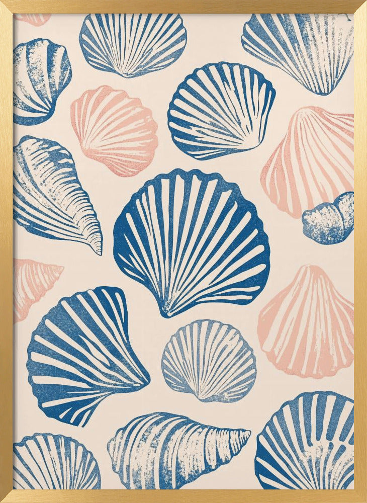 "Seashell Pattern" Wall Art