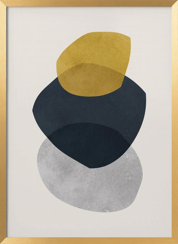 "Expressionist shape" Wall Art