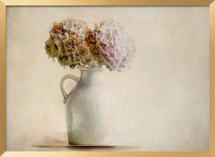 "Dry bouquet" Framed Textured Wall Art