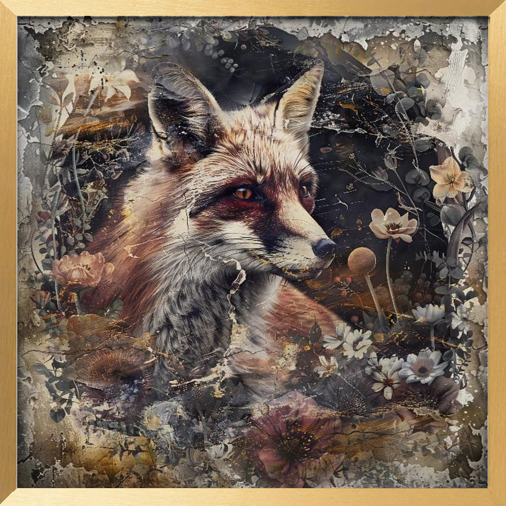 Open box Animals Vintage 13 Framed Wall Art wall art