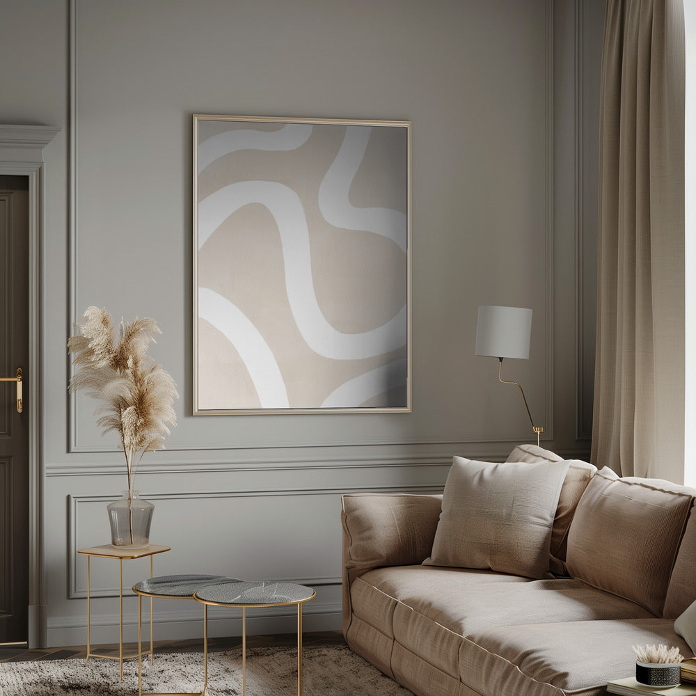 "Squiggly Abstract Art" Wall Art