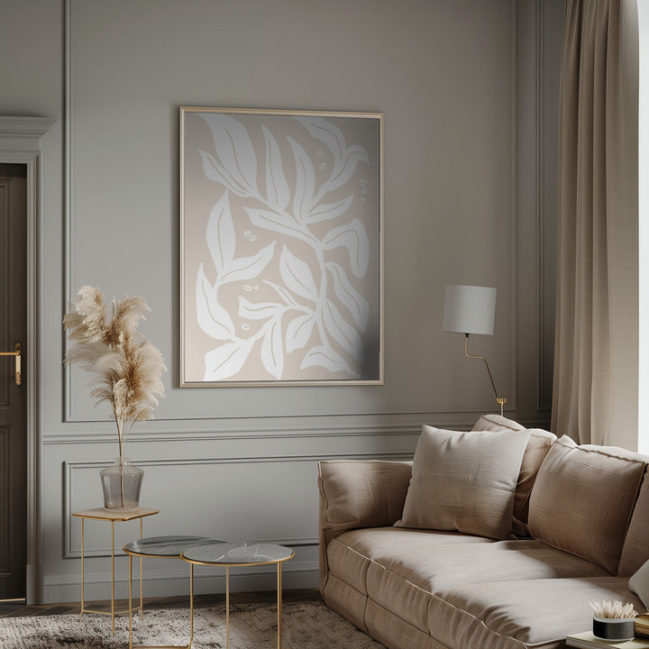 "Abstract Leaves" Wall Art
