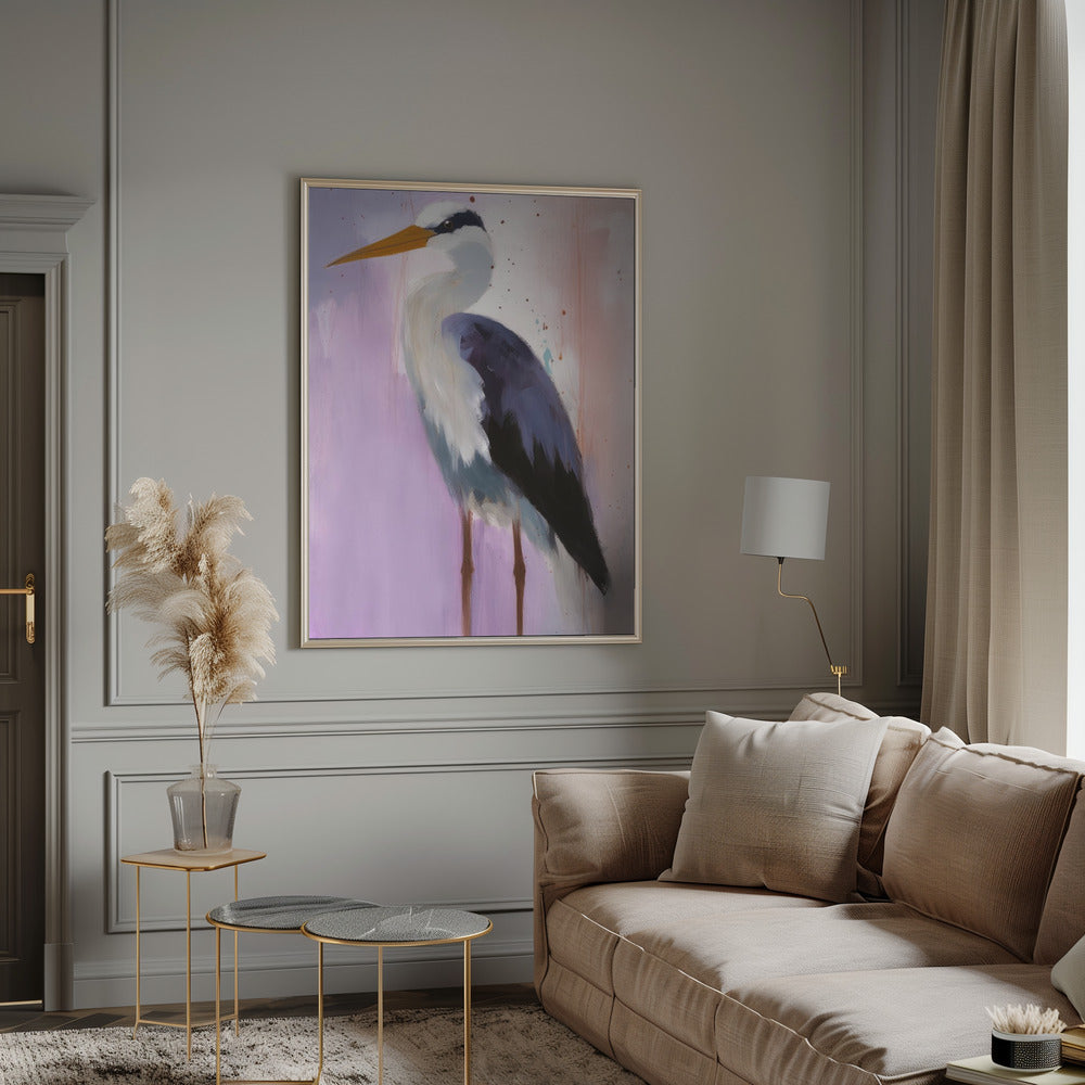 "Stork" Wall Art