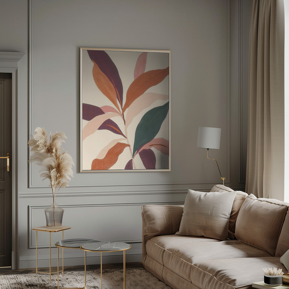 "Abstract Plant" Wall Art