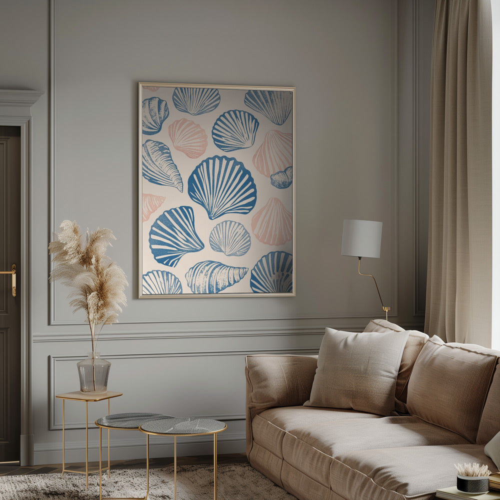 "Seashell Pattern" Wall Art
