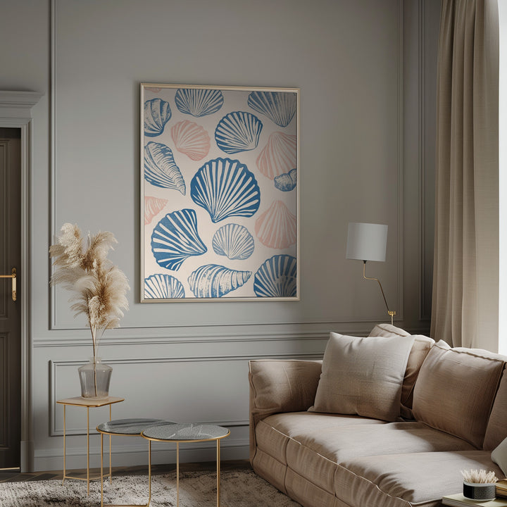 "Seashell Pattern" Wall Art