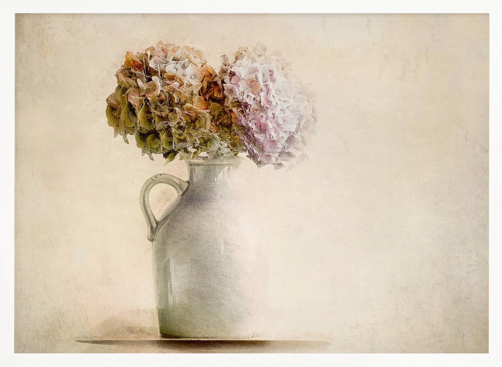 "Dry bouquet" Framed Textured Wall Art