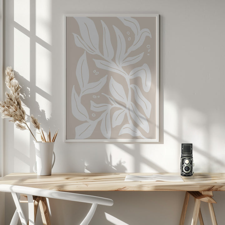 "Abstract Leaves" Wall Art