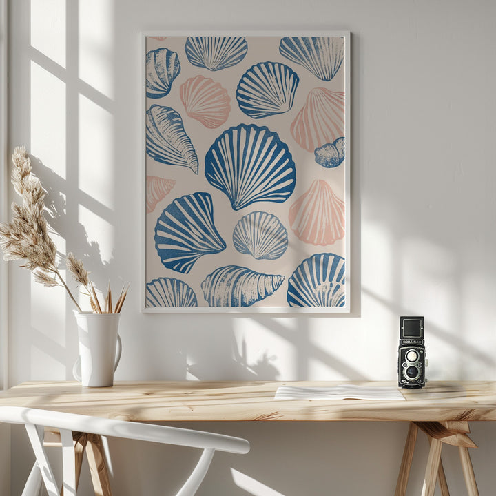 "Seashell Pattern" Wall Art
