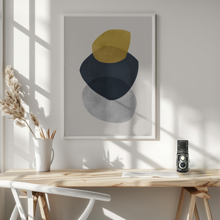 "Expressionist shape" Wall Art
