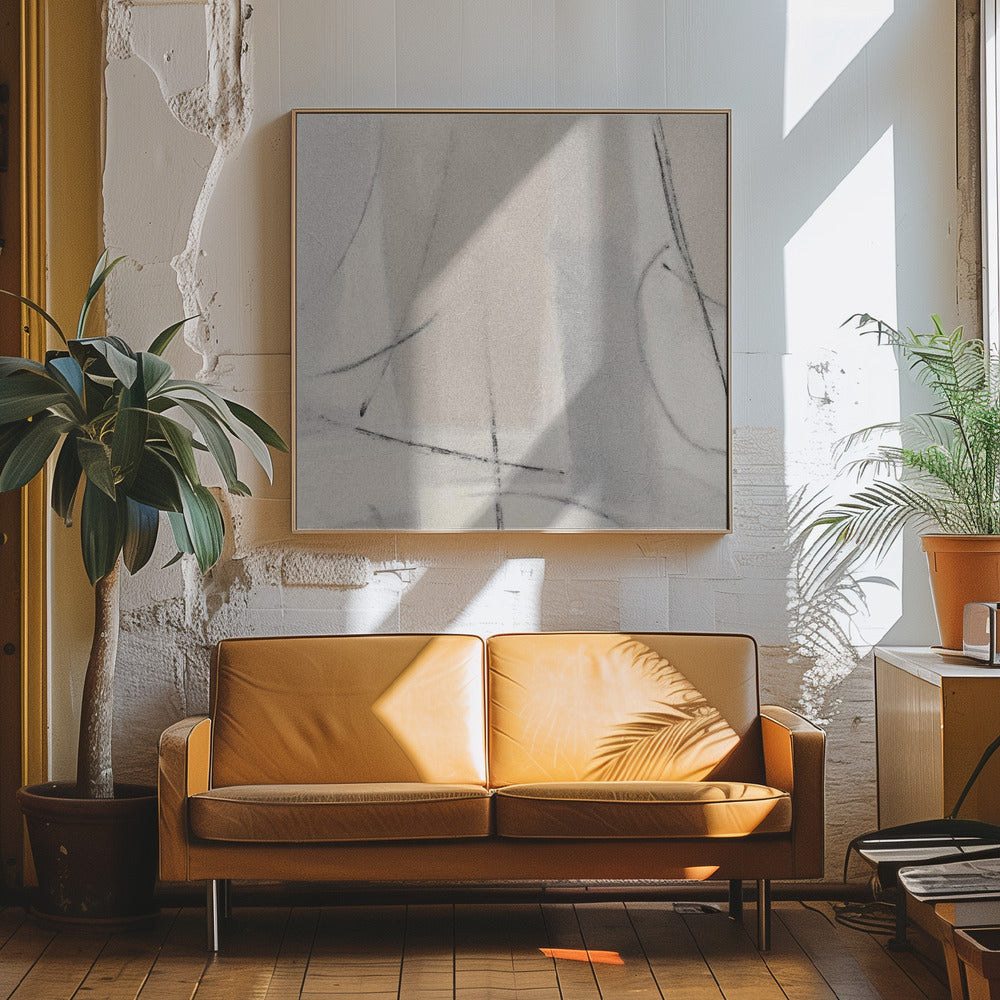 "Gestual #9" Framed Canvas Wall Art by Alma Studio