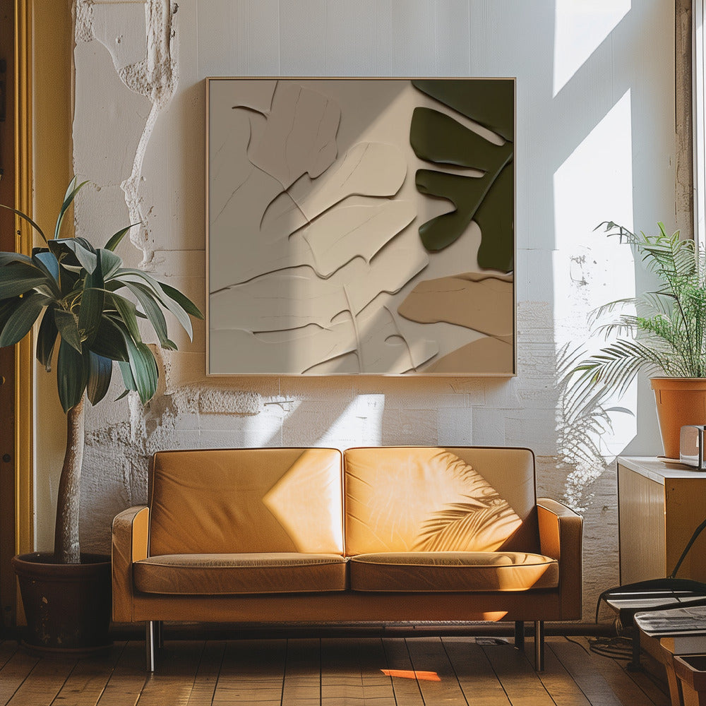 "Sketch faune I" Framed Canvas Wall Art by Alma Studio