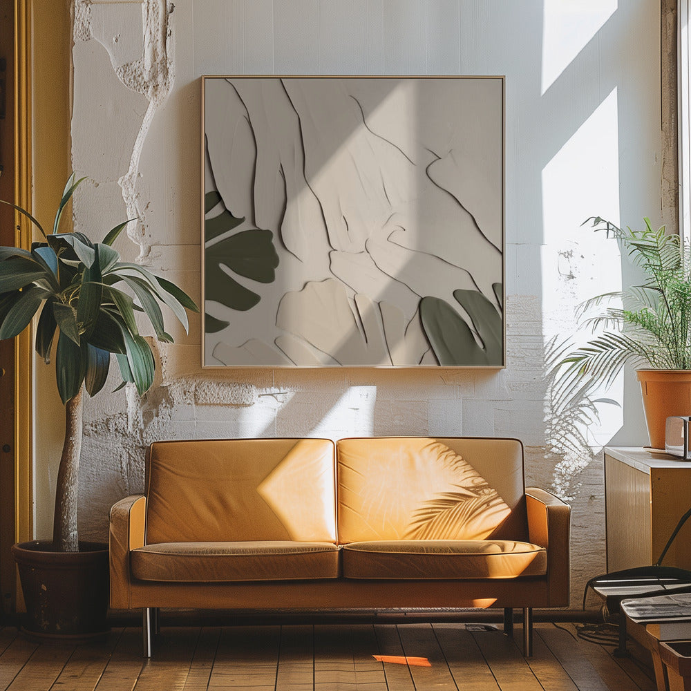 "Sketch faune VI" Framed Canvas Wall Art by Alma Studio