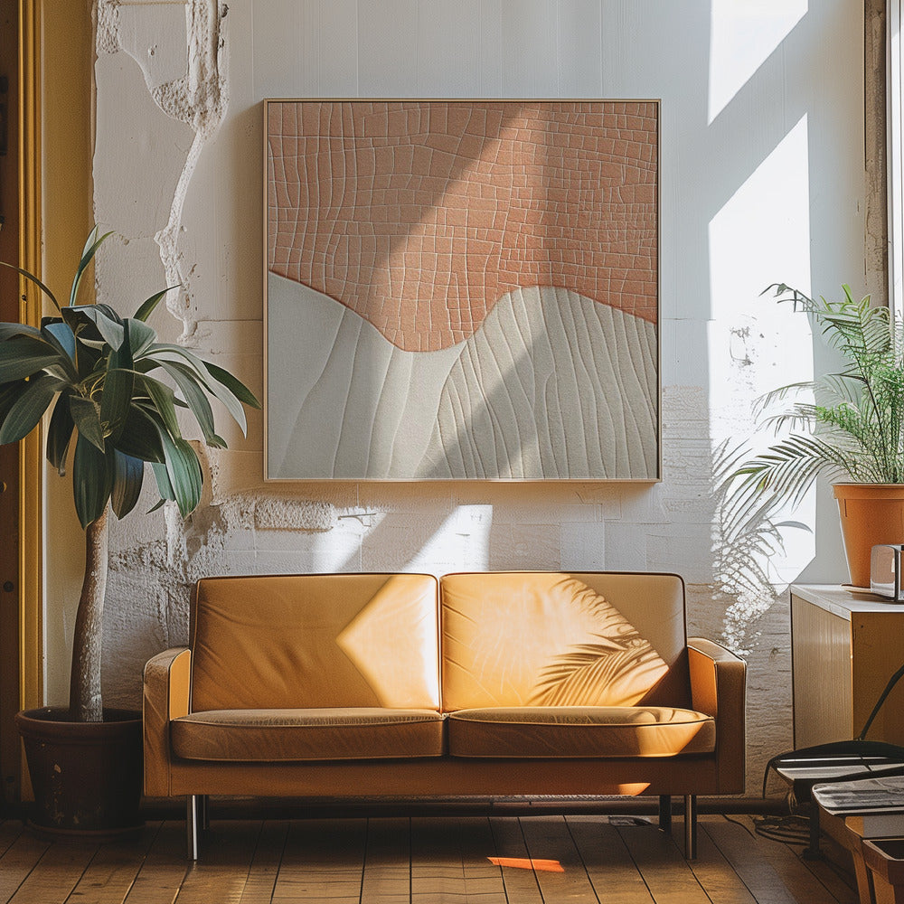 "Feeling I" Framed Canvas Wall Art by Alma Studio
