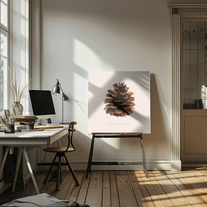 "Merry Christmas NAo2" Wrapped Canvas Wall Art