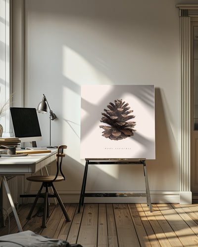 "Merry Christmas NAo1" Wrapped Canvas Wall Art