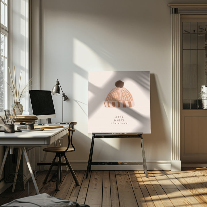 "Have a Cosy Christmas" Wrapped Canvas Wall Art