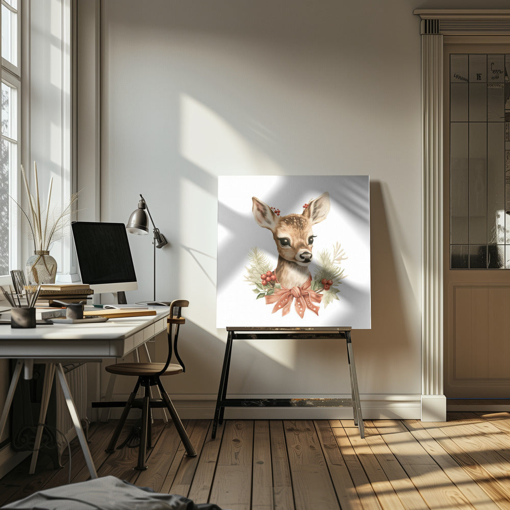 "Christmas 9" Wrapped Canvas Wall Art