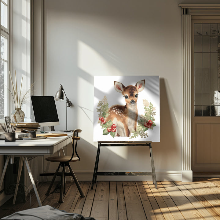 "Christmas 7" Wrapped Canvas Wall Art