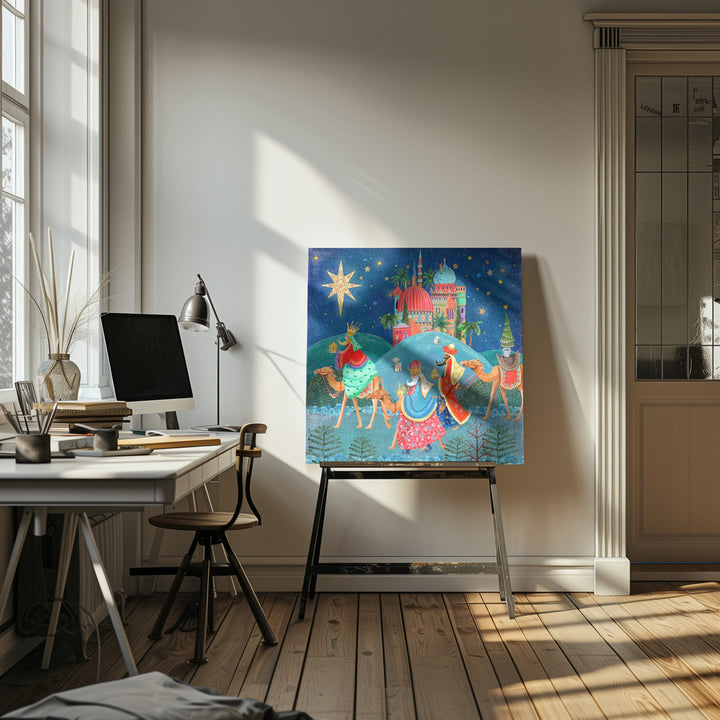 "Three Wise Men" Wrapped Canvas Wall Art