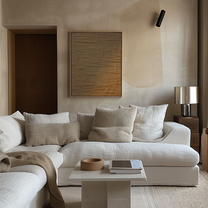 "Adobe I " Framed Canvas Wall Art by Alma Studio