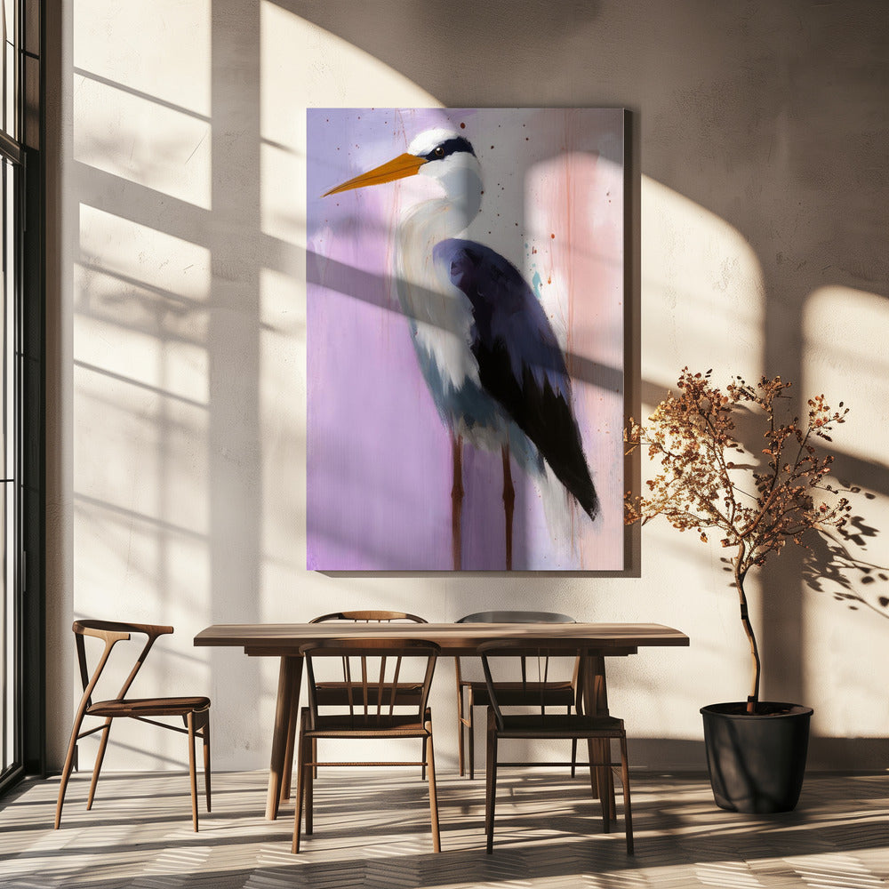 "Stork" Wall Art